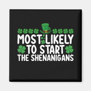 Imã Mais Propenso a Iniciar as Travessuras St Patrick'