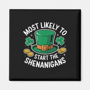 Imã Mais Propenso a Iniciar as Travessuras St Patricks