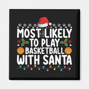 Imã Mais Propenso a Jogar Basquete com o Papai Noel Na