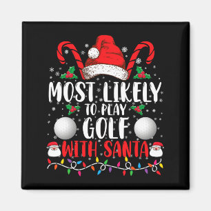 Imã Mais Propenso a Jogar Golfe com o Papai Noel Famíl