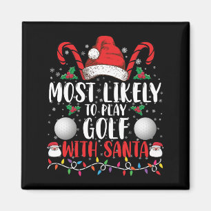 Imã Mais Propenso a Jogar Golfe com o Papai Noel Famíl