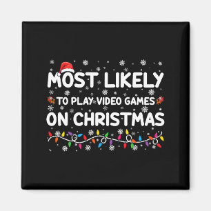 Imã Mais Propenso a Jogar Videojogos no Gamer de Natal