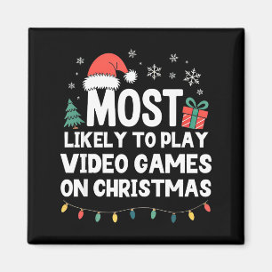 Imã Mais Propenso a Jogar Videojogos no Gamer de Natal