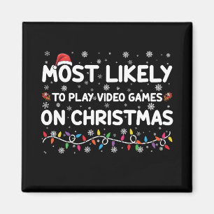 Imã Mais Propenso a Jogar Videojogos no Gamer de Natal