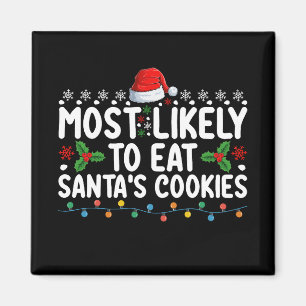 Imã Mais Provável a Comer os Biscoitos de Natal do Pap