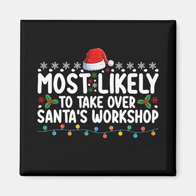 Imã Mais Provável de Assumir a Oficina do Papai Noel (Frente)
