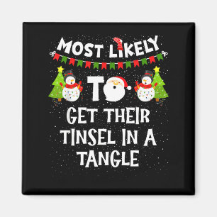 Imã Mais Provável de Emaranhar o Tinsel no Natal