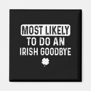 Imã Mais provável de fazer um adeus irlandês engraçado