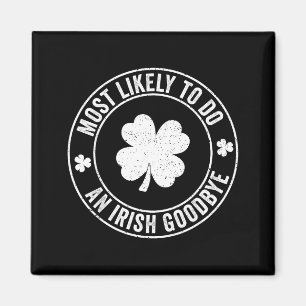 Imã Mais provável de fazer um adeus irlandês engraçado