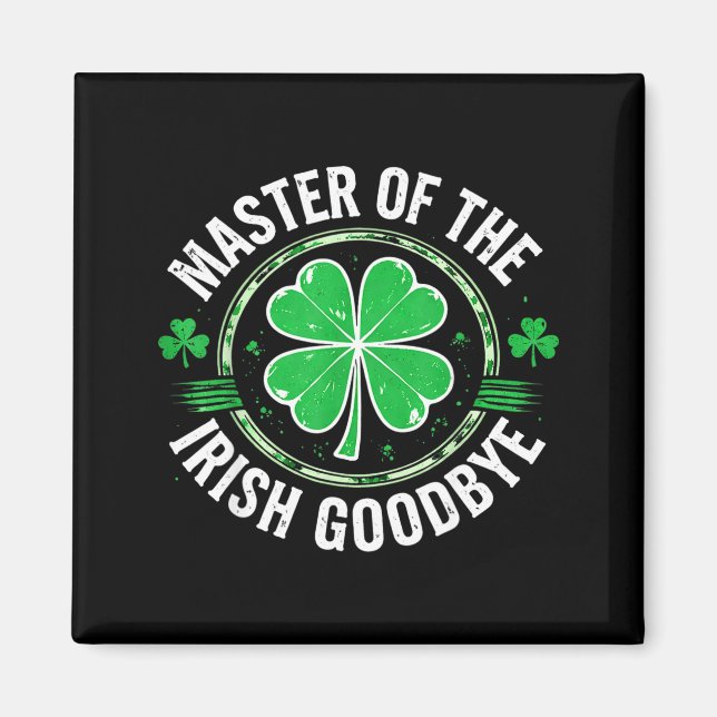 Imã Mais provável de fazer um adeus irlandês engraçado (Frente)