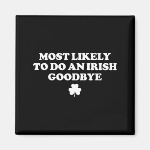 Imã Mais provável de fazer um adeus irlandês engraçado