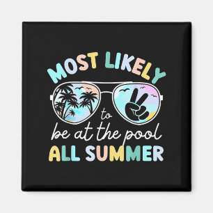 Imã Mais Provável Estar na Piscina Todo o Verão Fim De