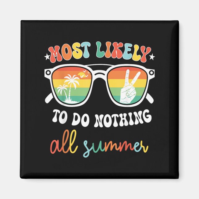 Imã Mais Provável Fazer Nada Verão Fim De Ano (Frente)
