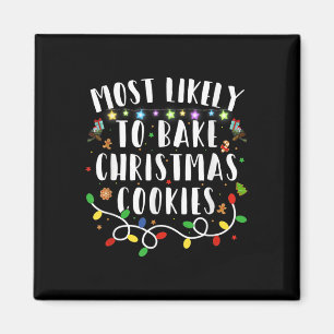 Imã Mais Provável Para Assar Da Família C De Cookies D