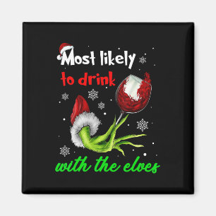 Imã Mais Provável Para Beber Com O Vestido De Natal Do
