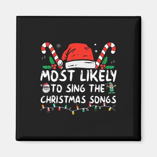 Imã Mais Provável Para Cantar O Natal (Frente)