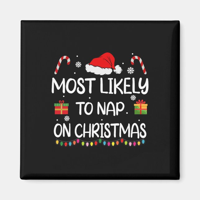 Imã Mais Provável Para Dormir Na Festa De Natal (Frente)