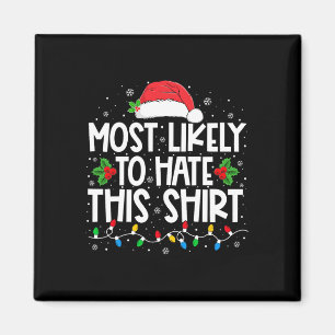 Imã Mais Provável Para Odiar Este Pijama De Natal Fami