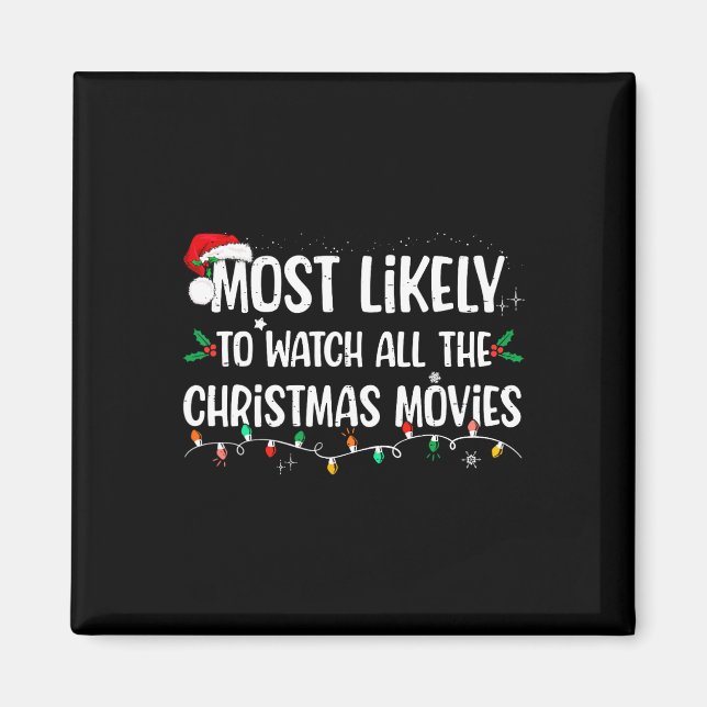Imã Mais Provável Para Ver Todos Os Filmes De Natal Co (Frente)
