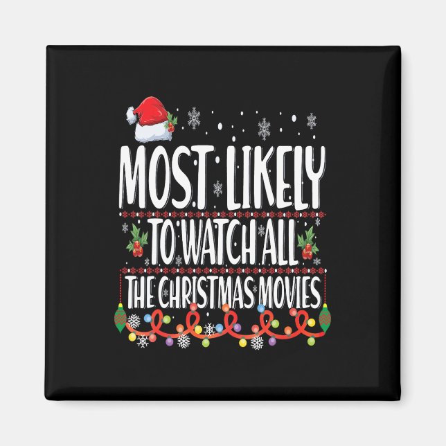 Imã Mais Provável Para Ver Todos Os Filmes De Natal Co (Frente)