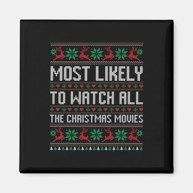 Imã Mais Provável Para Ver Todos Os Filmes De Natal Fa (Frente)