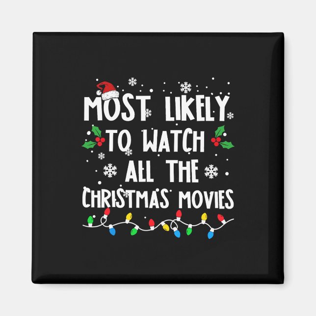 Imã Mais Provável Para Ver Todos Os Filmes De Natal Fa (Frente)
