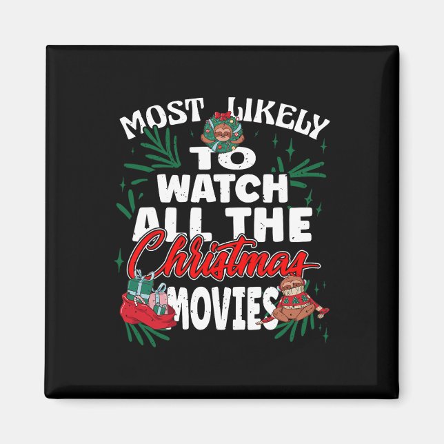 Imã Mais Provável Para Ver Todos Os Filmes De Natal Fa (Frente)