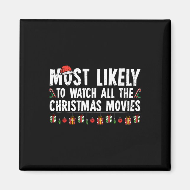 Imã Mais Provável Para Ver Todos Os Filmes De Natal Fa (Frente)