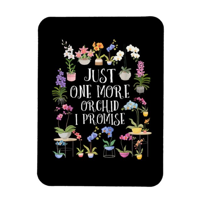 Ímã Mais Uma Orquídea Eu Prometo (Vertical)