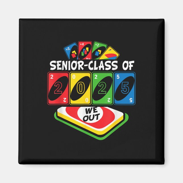 Imã Mais velho Cl De 2025 We-out Uno Funny Gradua (Frente)