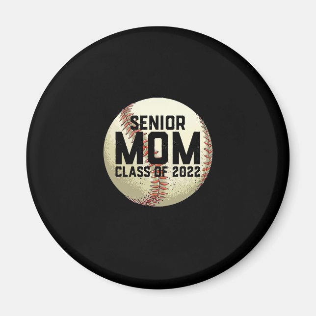 Imã Mais velho Mãe Classe de 2022 Baseball Mãe (Frente)