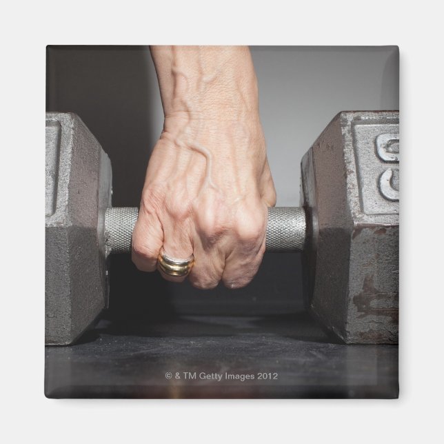 Imã Mais velho que levanta pesos (Frente)