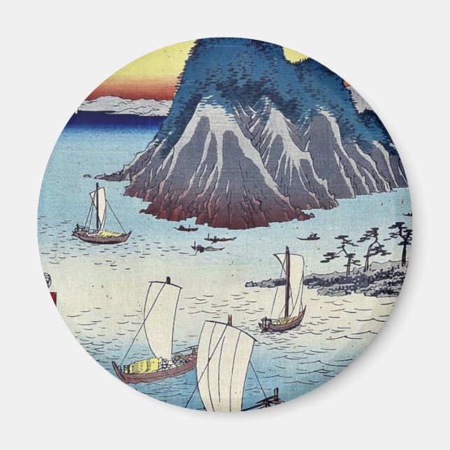 Imã Maisaka por Ando, Hiroshige Ukiyoe (Frente)