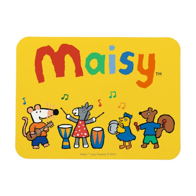 Ímã Maisy e Amigos jogam na Banda (Horizontal)