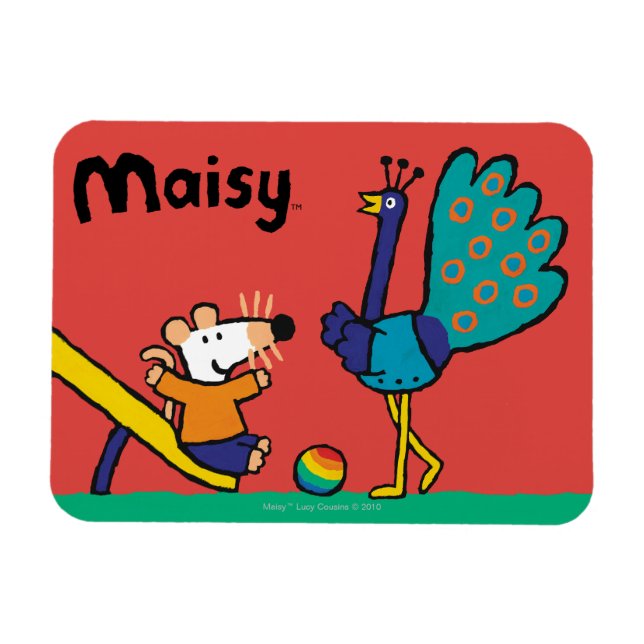 Ímã Maisy no Playground com Amigos (Horizontal)