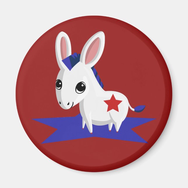 Imã Maize o burro democrático (Frente)