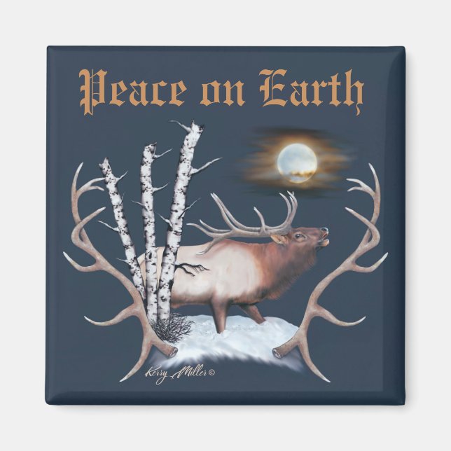 Imã Majexpressa Bull Elk (Frente)