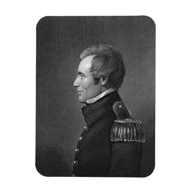 Ímã Major-General Edmund Pendleton Gaines (1777-1849) (Vertical)