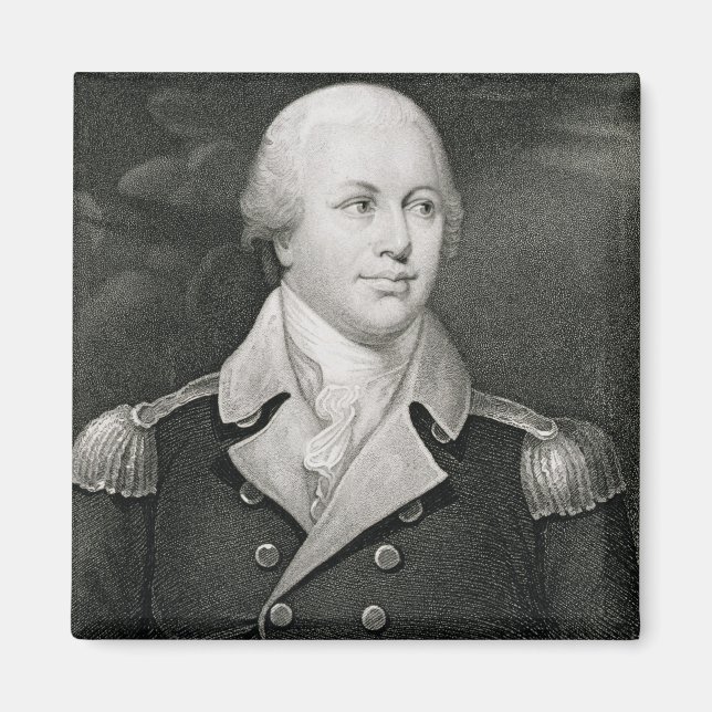 Imã Major-General Nathaniel Greene (1742-86), gravado (Frente)