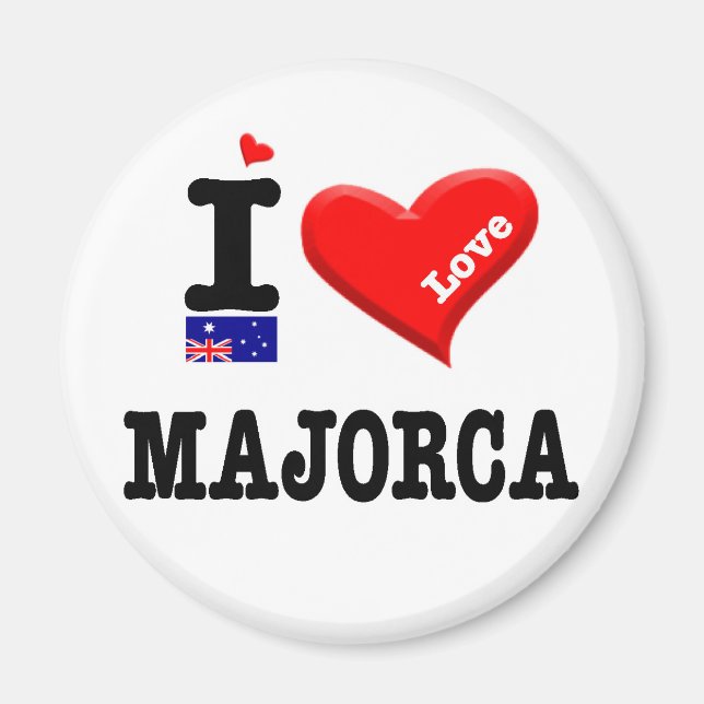 Imã MAJORCA - Eu Amo (Frente)