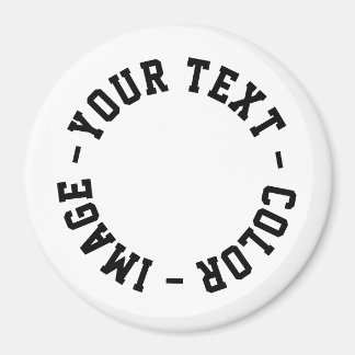 Imã Make It Your Own 3 Inch Circle Magnet