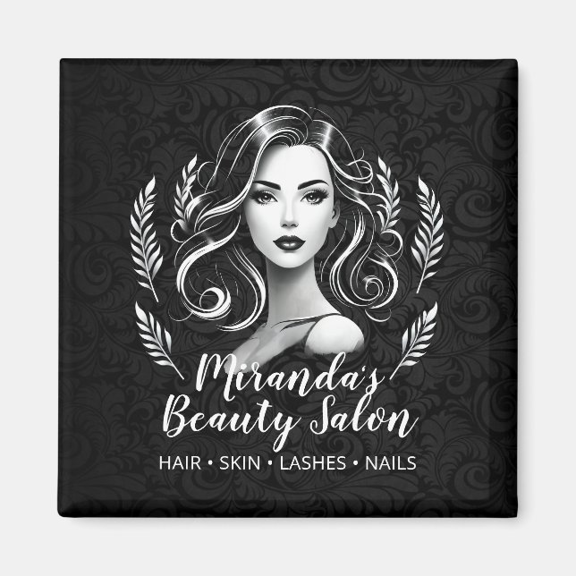 Imã Makeup Artist Hair Stylist Beauty Salon Lash Brows (Frente)