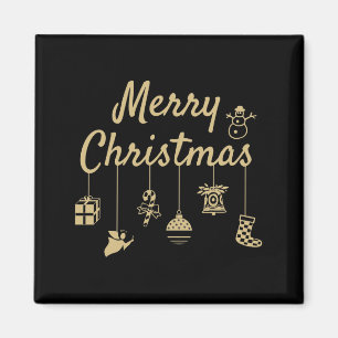 Imã Mal Natal Ornaments - Ouro