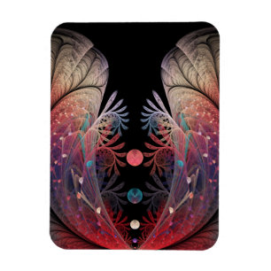 Ímã Malabarismo Abstrato Fantasia Moderna Arte Fractal