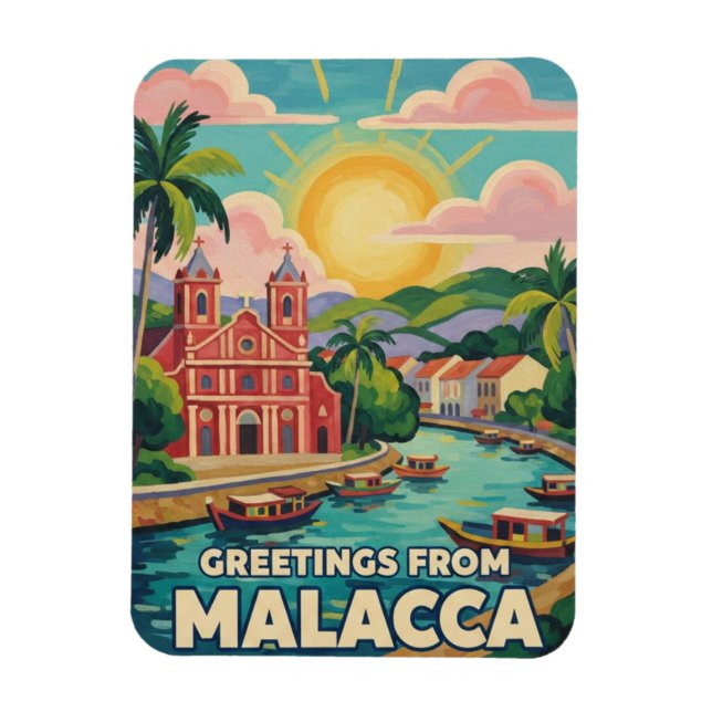 Ímã Malaca  Malásia (Vertical)