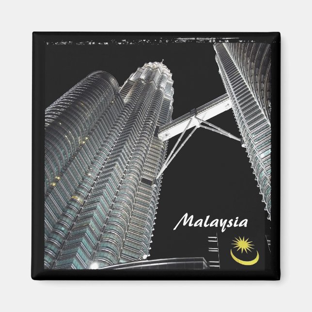 Imã Malásia, Kuala Lumpur (Magnet) (Frente)