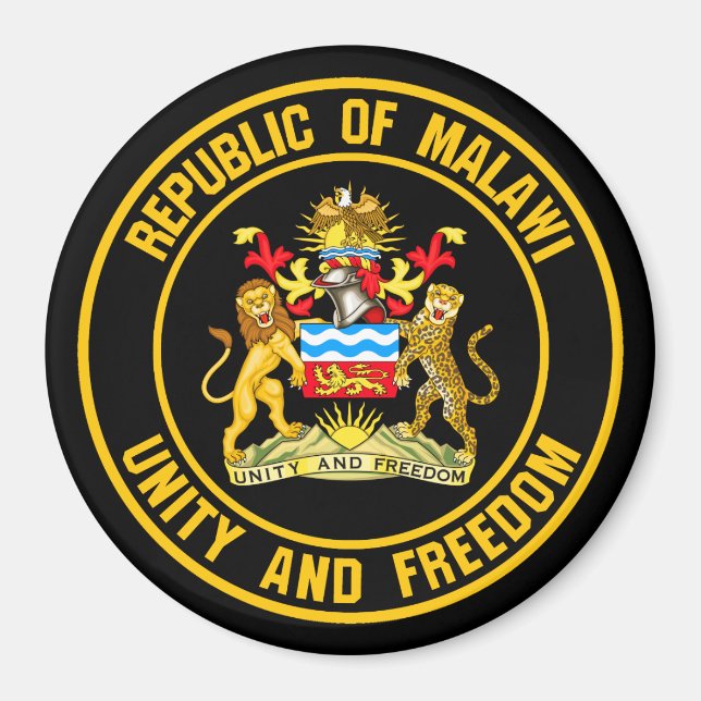Imã Malawi Round Emblem (Frente)