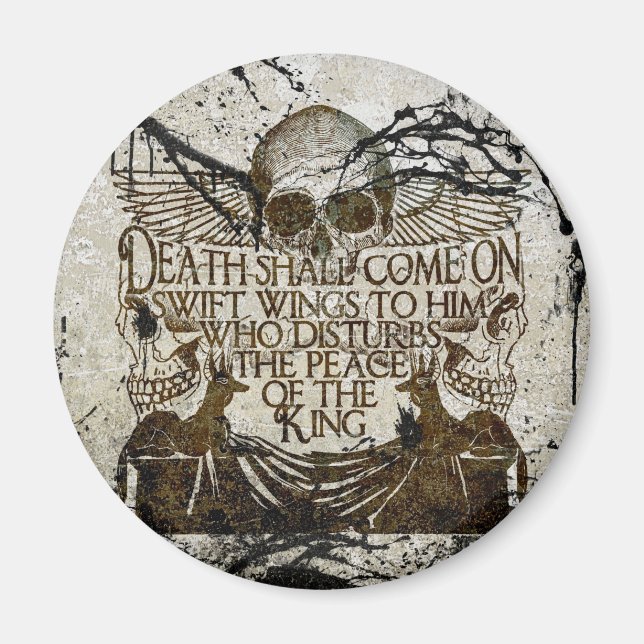 Imã Maldição do Faraó (Frente)