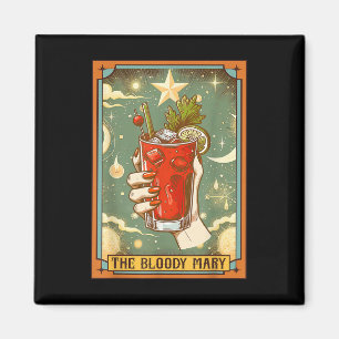 Imã Maldita Mary Bebendo Ave A Bloody Mary Tarot Ca