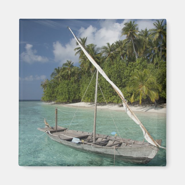 Imã Maldivas, North Male Atoll, Ilha de Kuda (Frente)